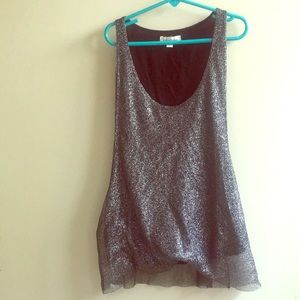 Silence + noise tank top